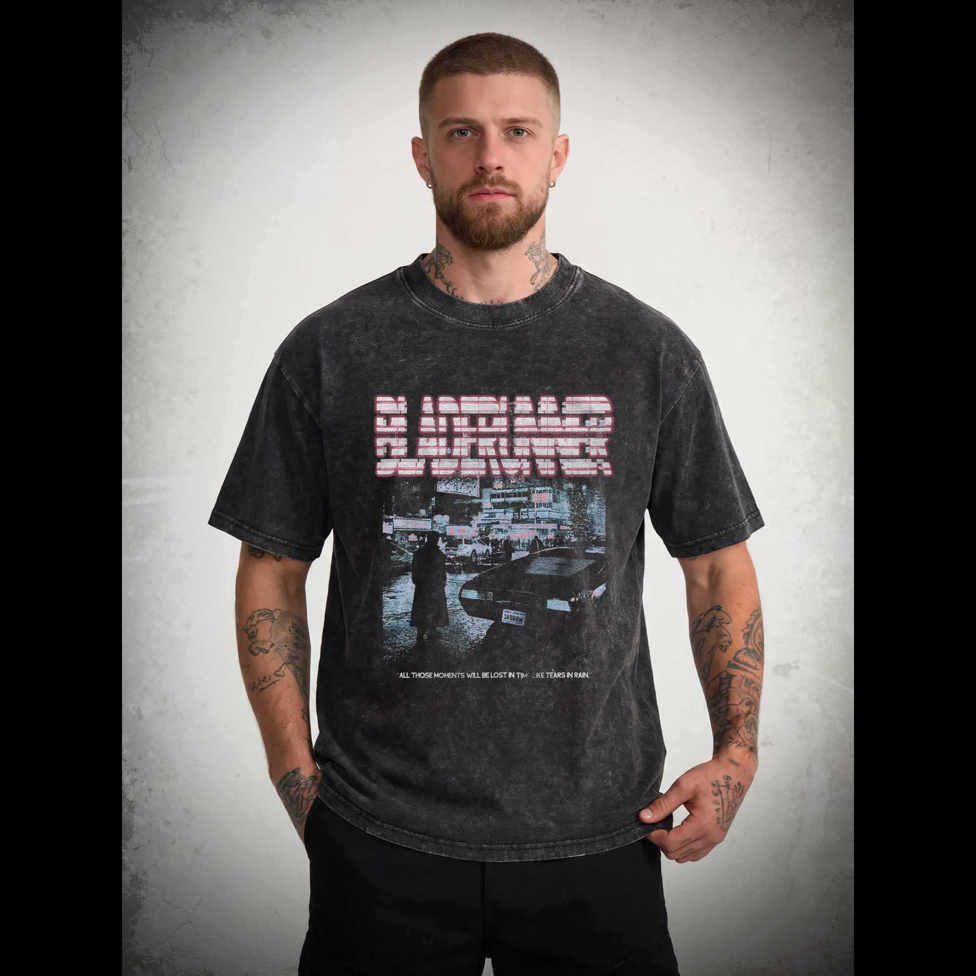 All those Moments will be Lost in Time Washed T-shirt