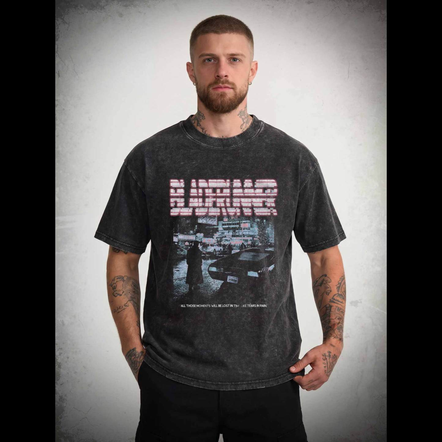 All those Moments will be Lost in Time Washed T-shirt