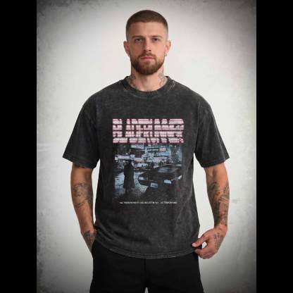 All those Moments will be Lost in Time Washed T-shirt