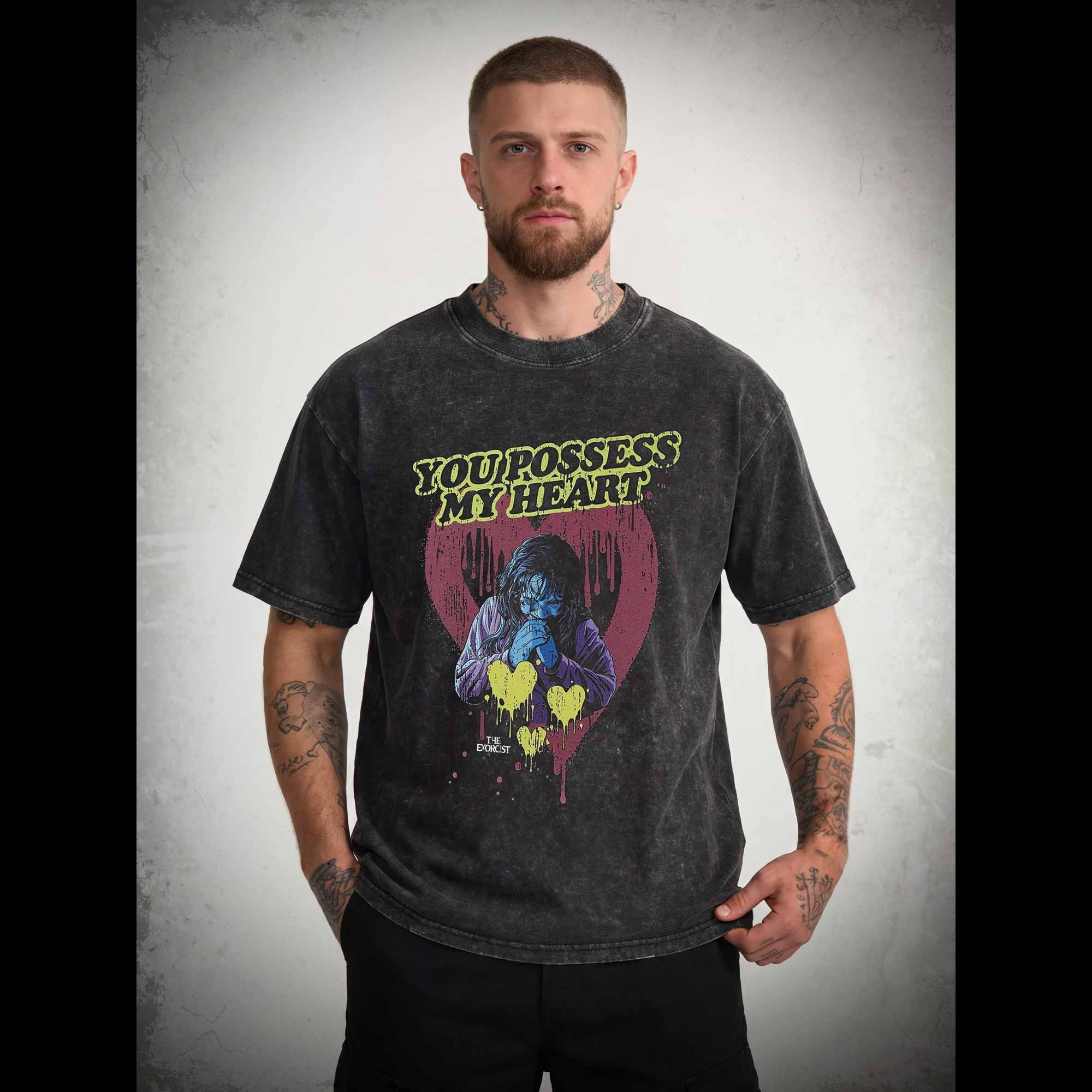 You Possess My Heart Washed T-shirt