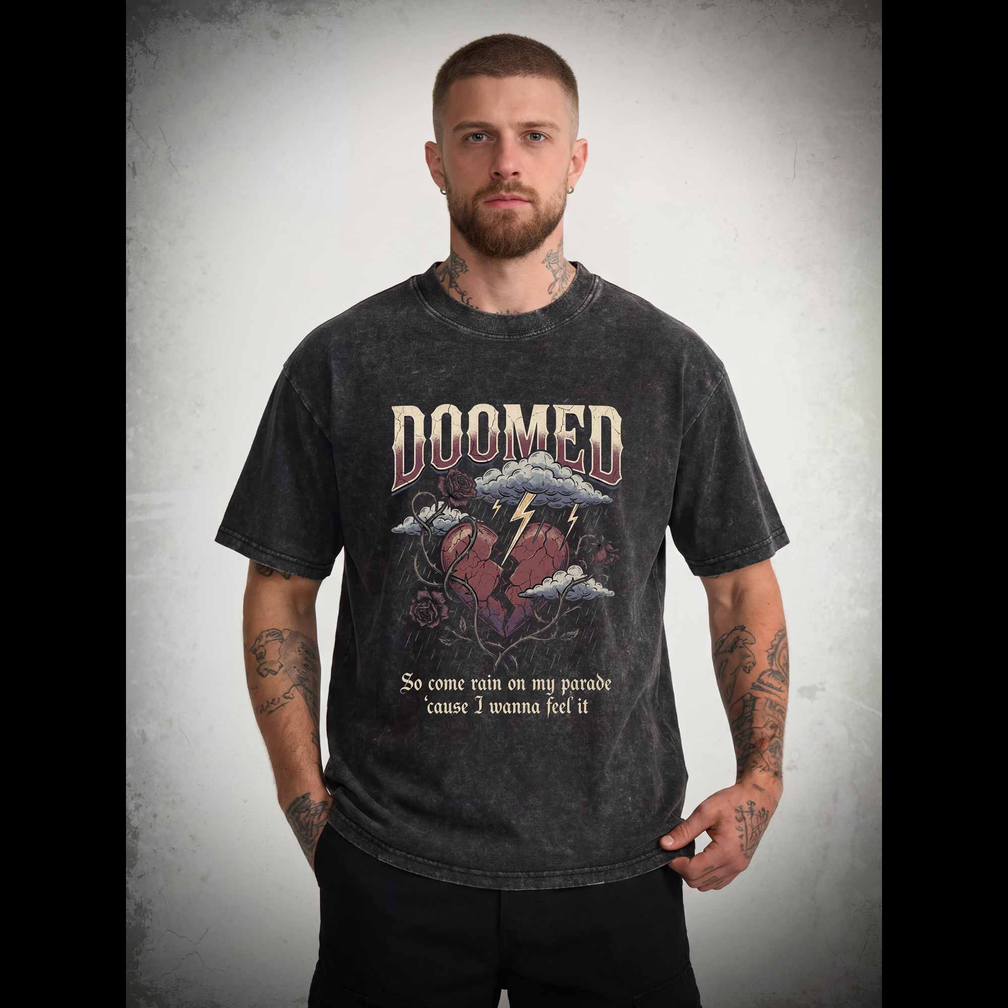 The Doomed Heart Washed T-shirt