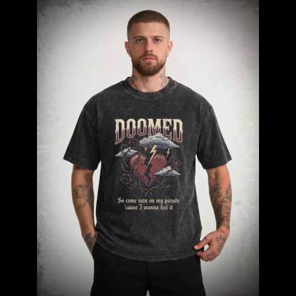 The Doomed Heart Washed T-shirt
