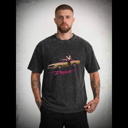 I Drive Washed T-shirt