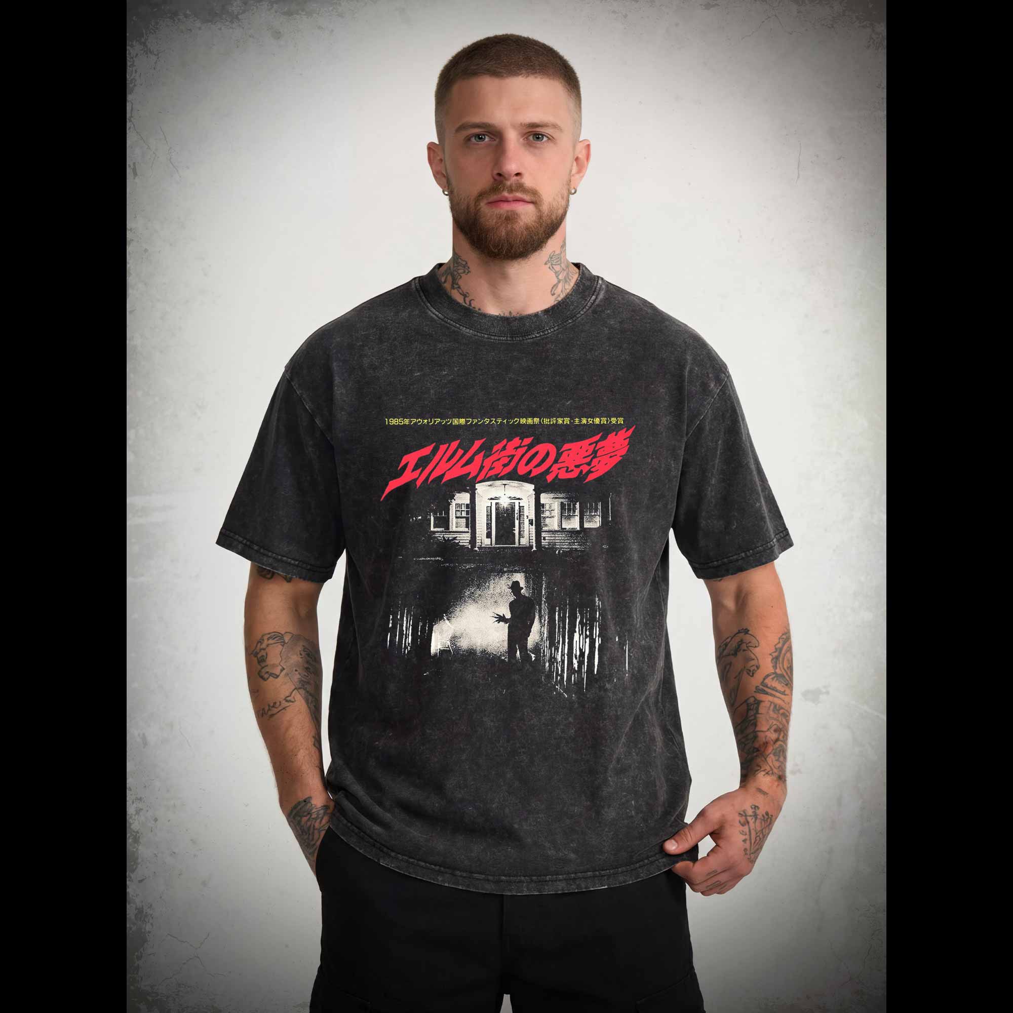 Never Sleep Again Washed T-shirt