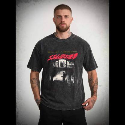 Never Sleep Again Washed T-shirt