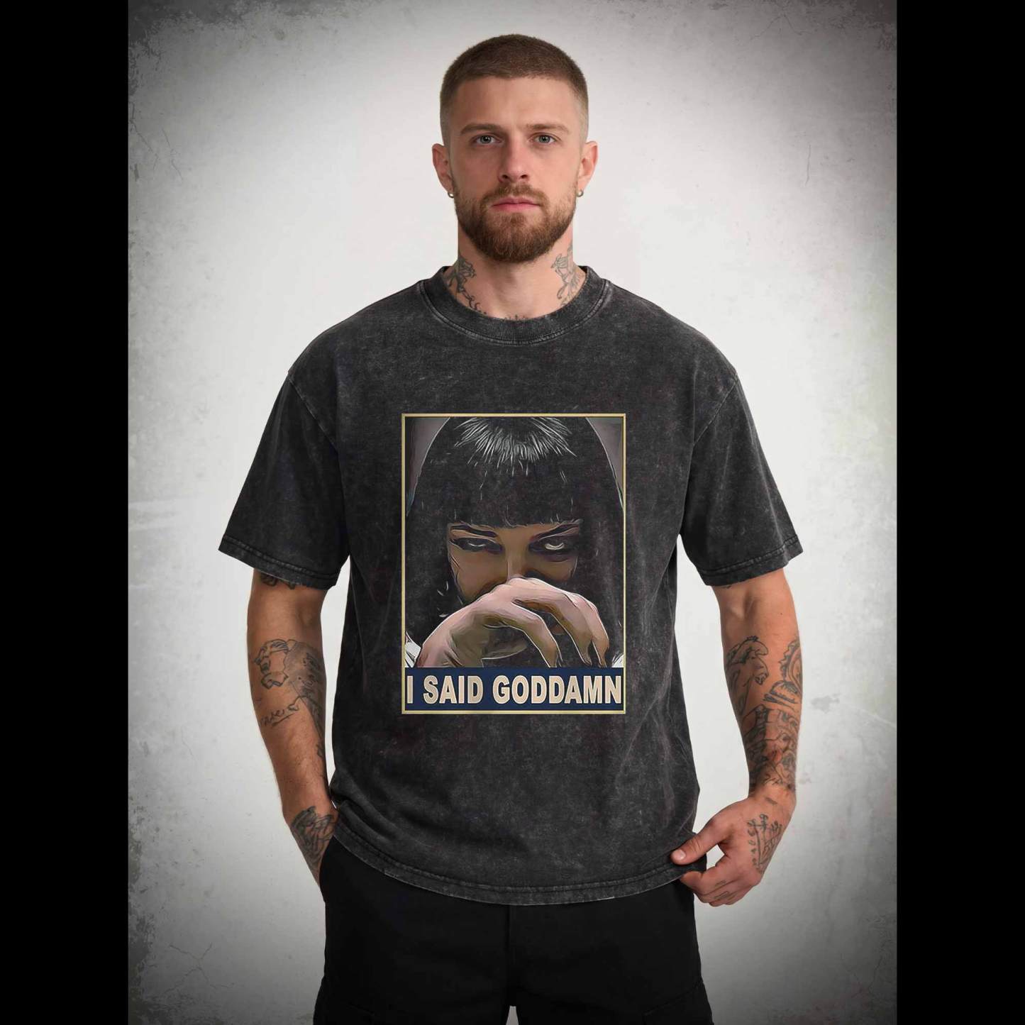 I Said Goddamn Washed T-shirt