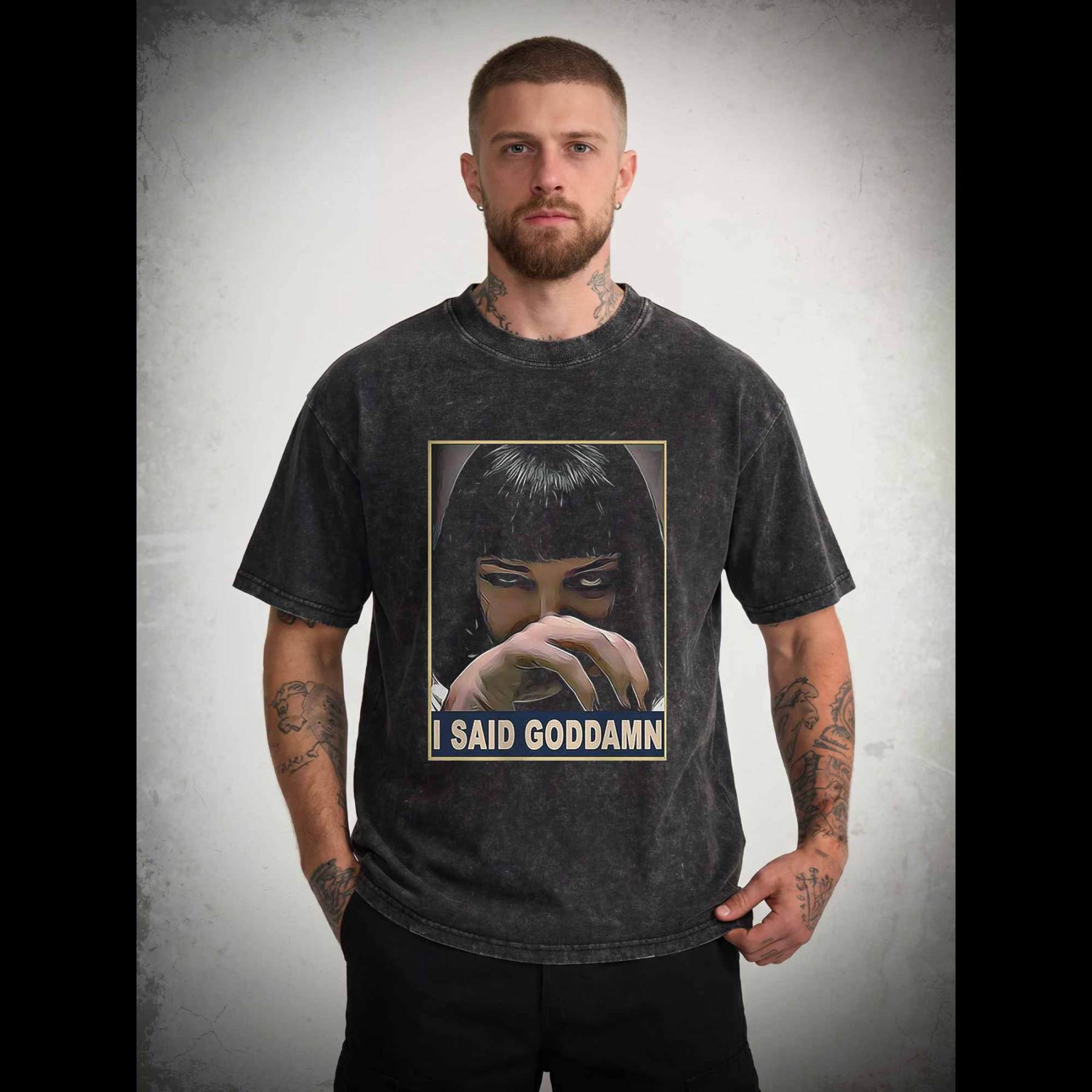I Said Goddamn Washed T-shirt