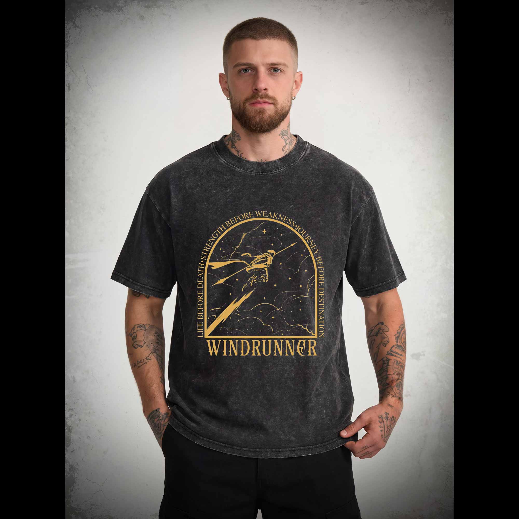 Life Before Death Washed T-shirt