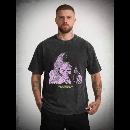 What an Excellent Day for an Exorcism Washed T-shirt