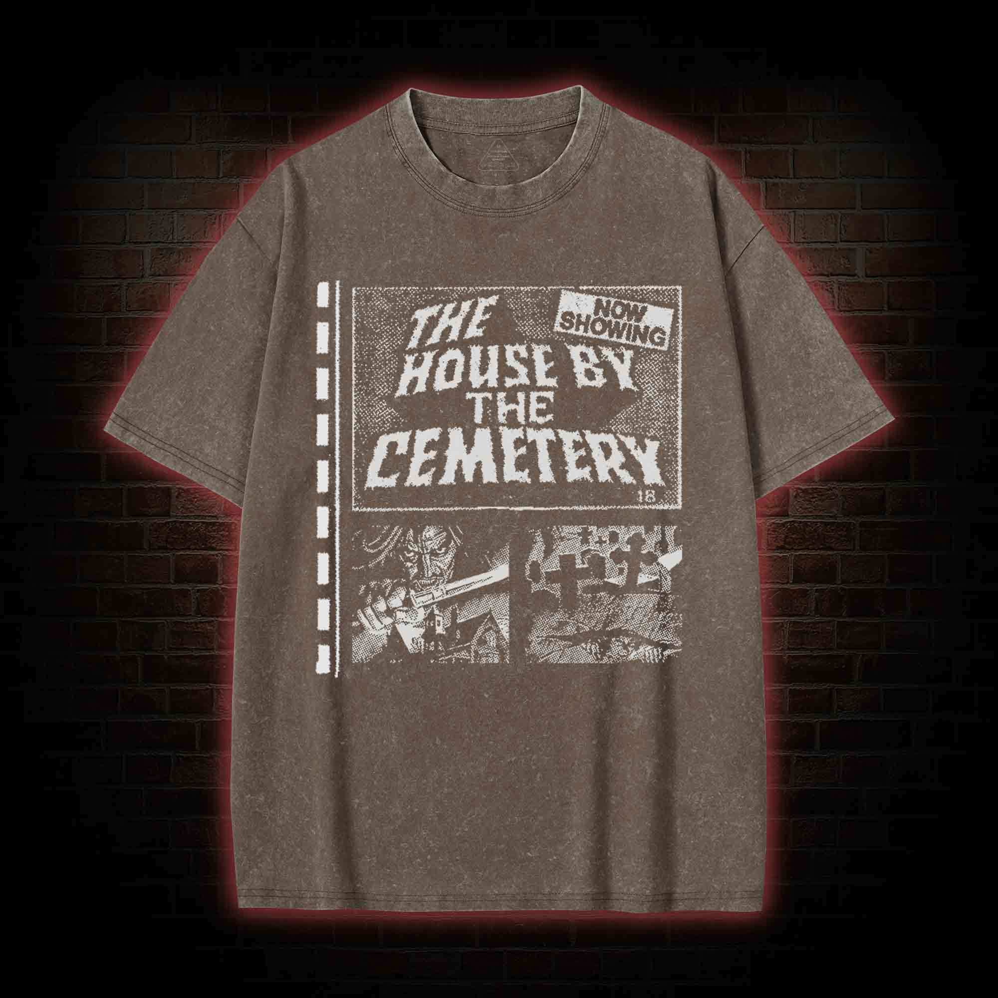 The Cellar is the Gateway to Hell Washed T-shirt