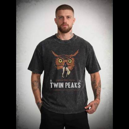 The Owls are not What They Seem Washed T-shirt