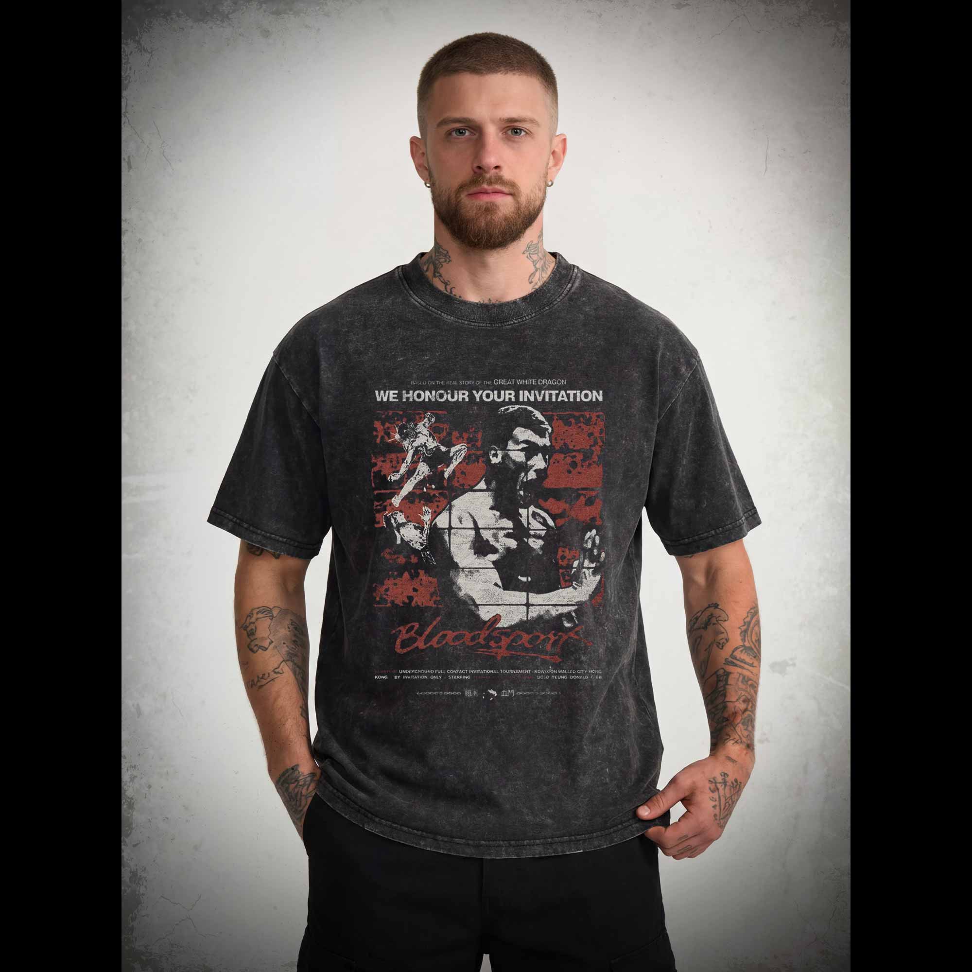 We Honour Your Invitation Washed T-shirt