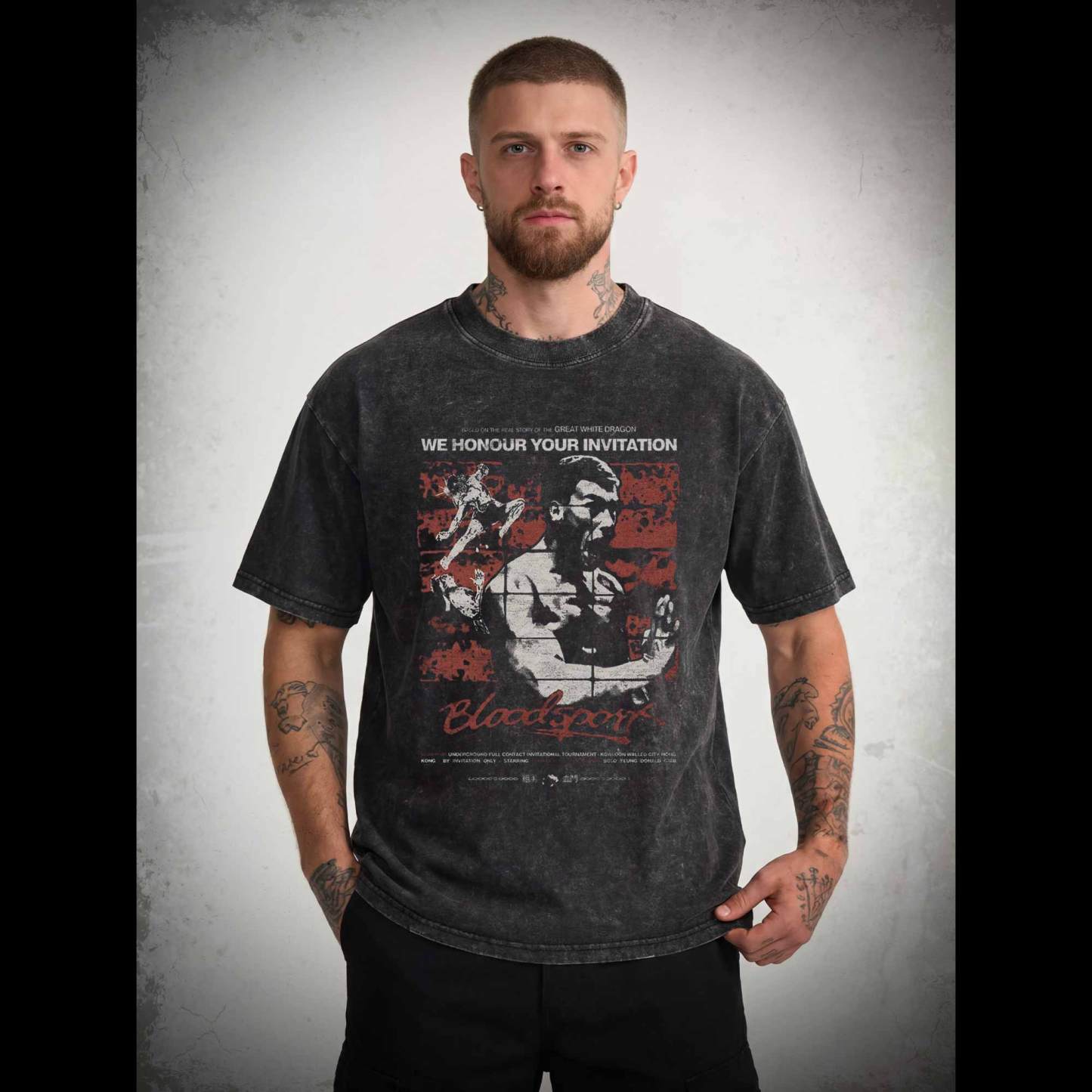 We Honour Your Invitation Washed T-shirt