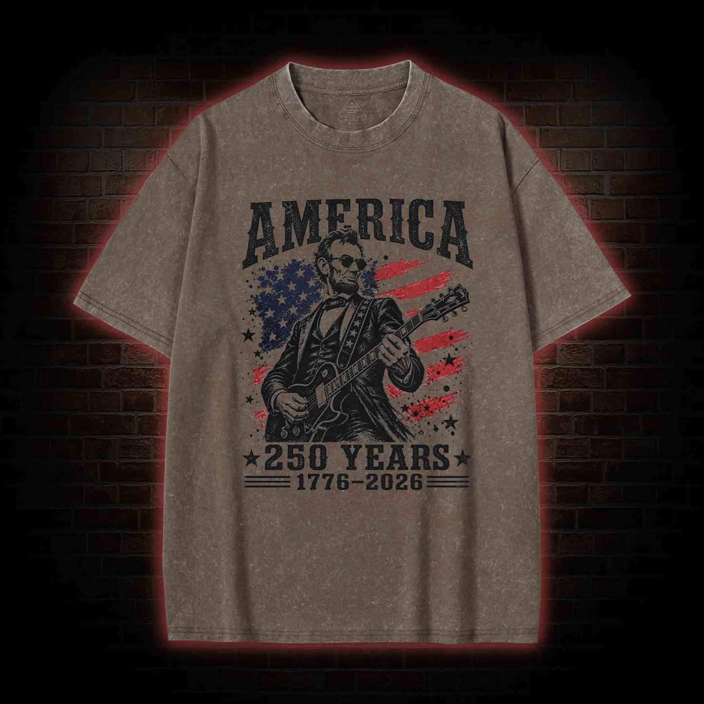 250 Years of Freedom Washed T-shirt