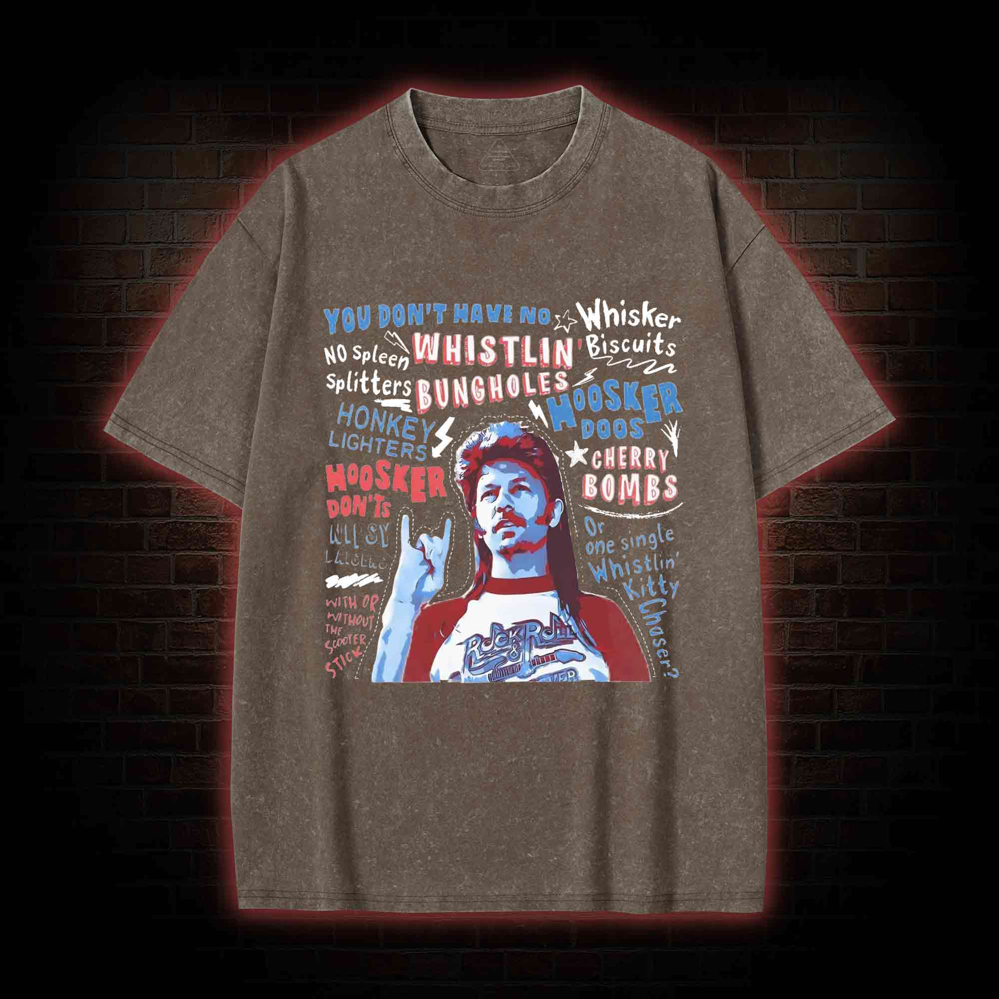 NO Spleen Splitters Washed T-shirt