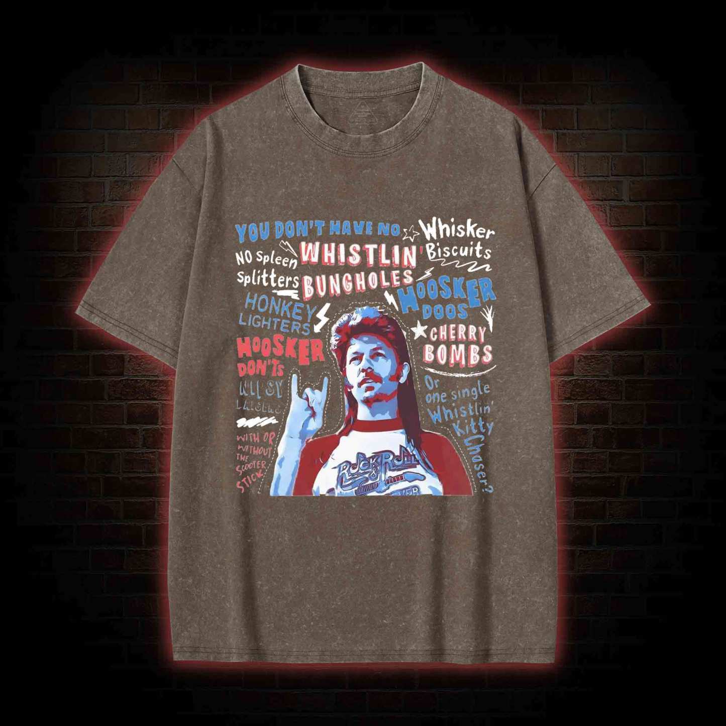 NO Spleen Splitters Washed T-shirt