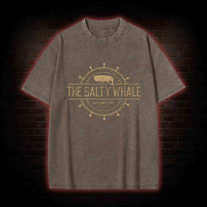 The Salty Whale Washed T-shirt