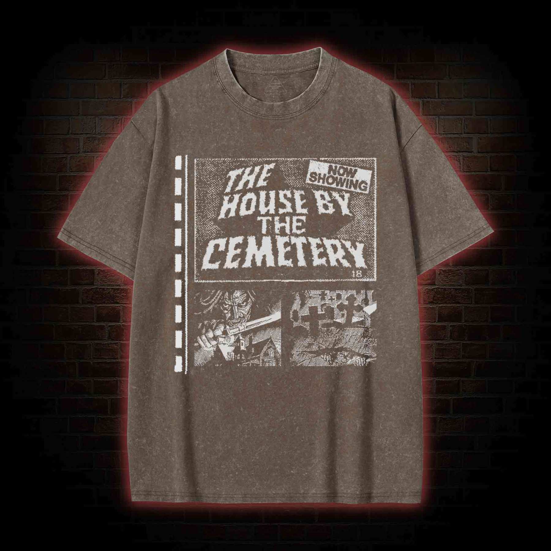 The Cellar is the Gateway to Hell Washed T-shirt