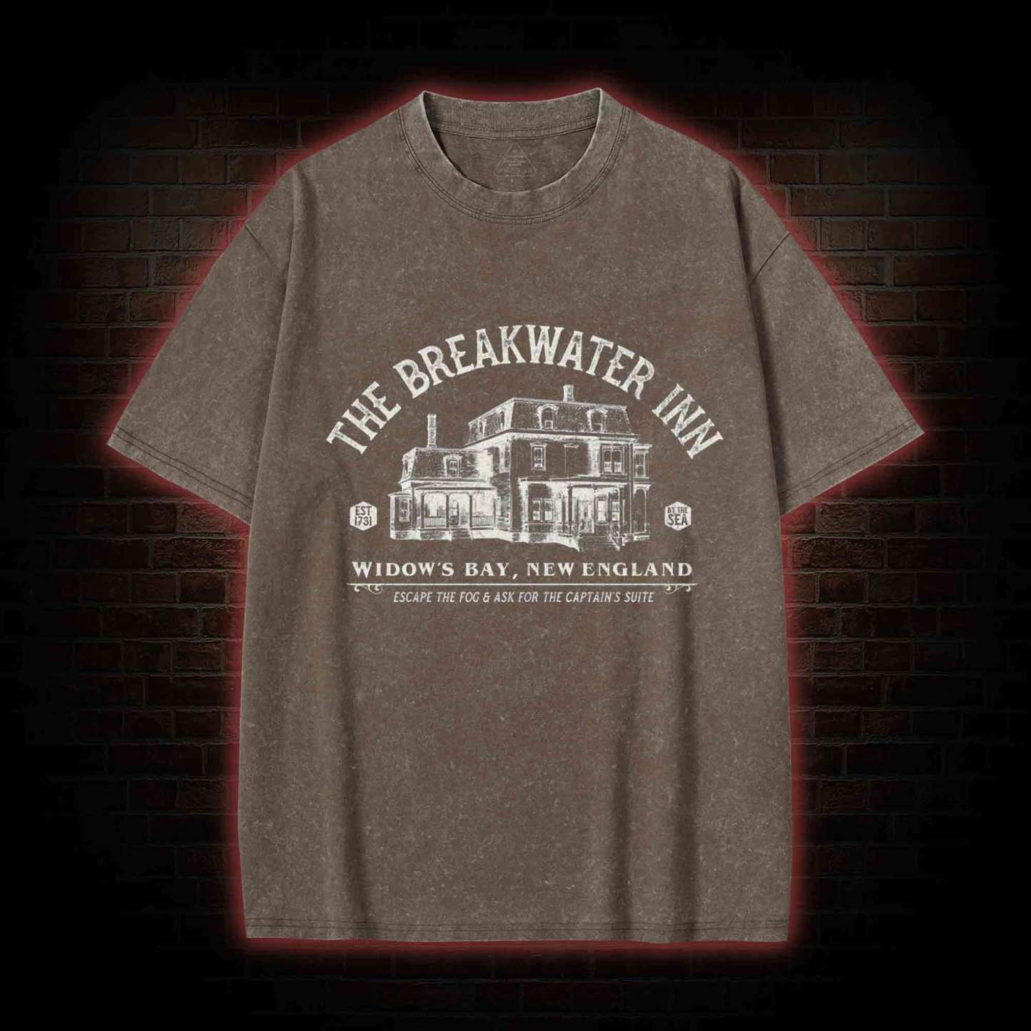 By the Sea Washed T-shirt