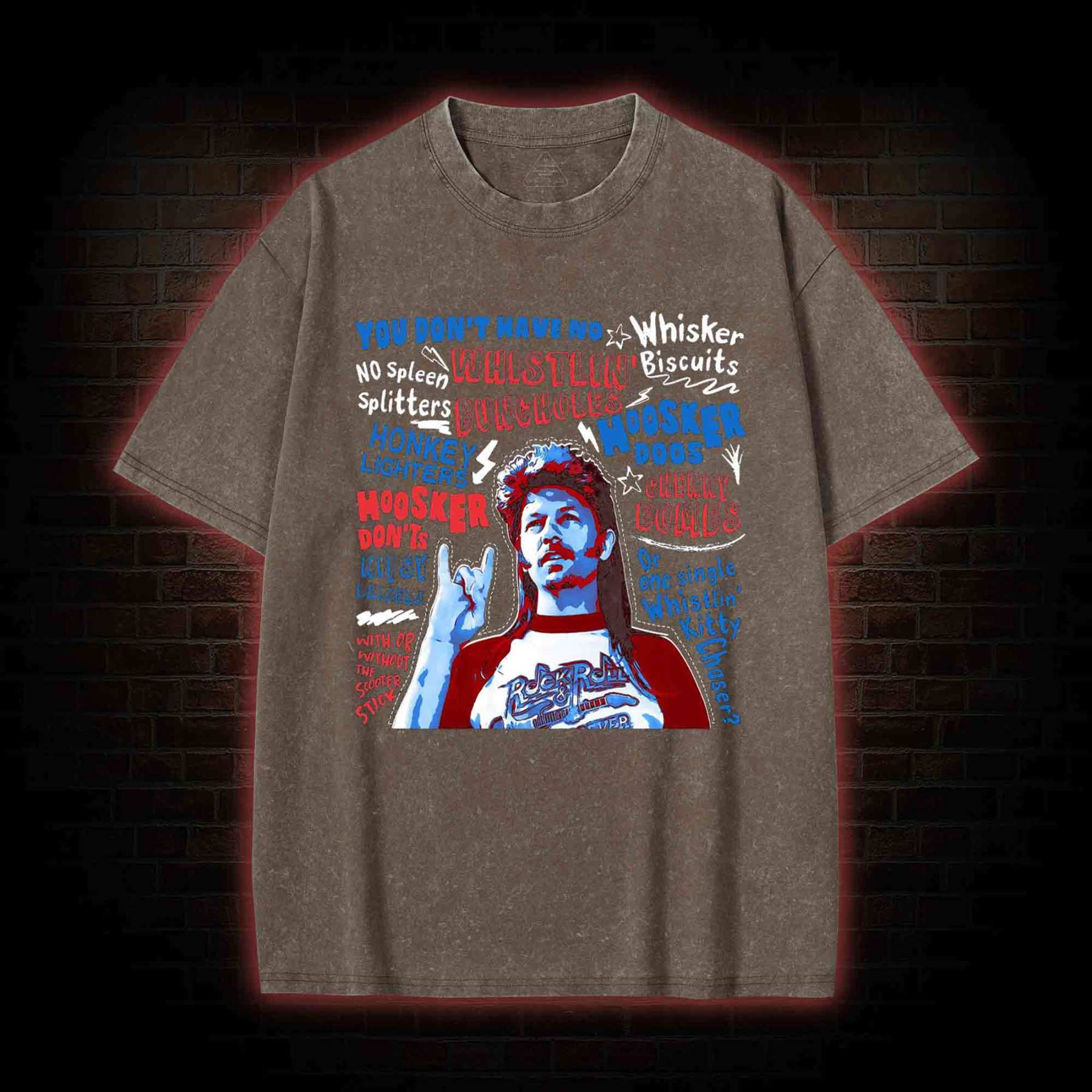 Whistling Bungholes Washed T-shirt