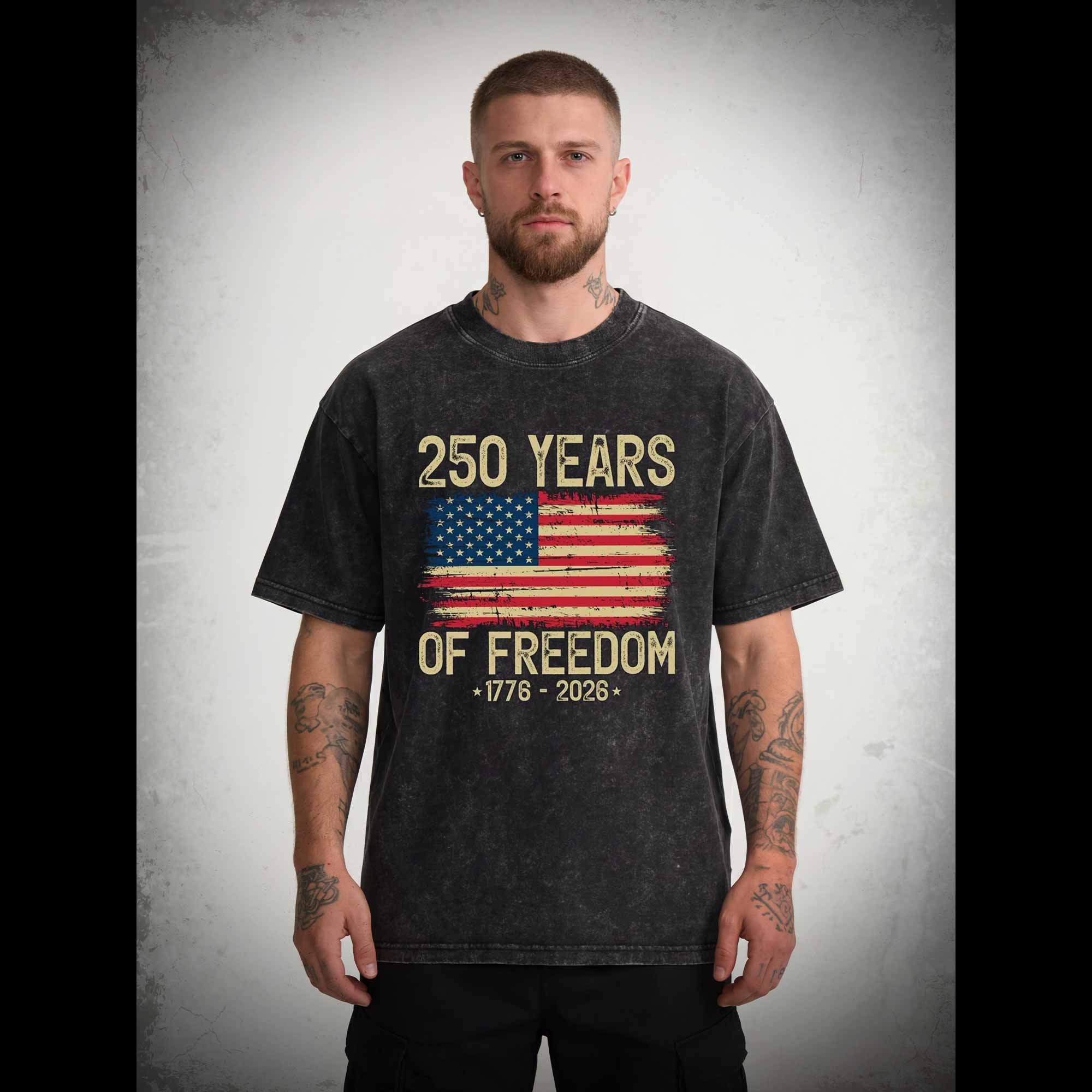 Of Freedom Washed T-shirt
