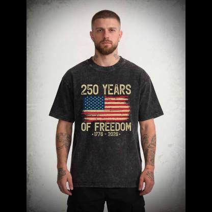 Of Freedom Washed T-shirt