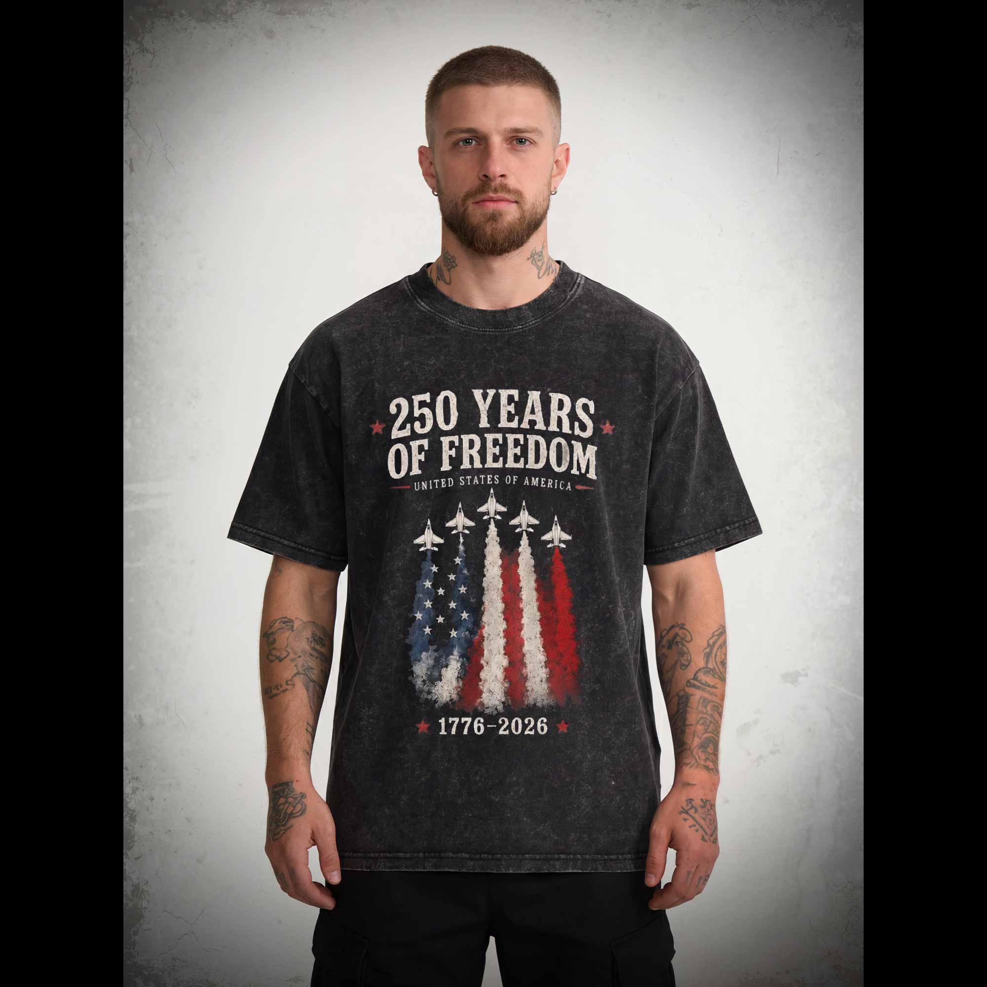 Fighter Jet Washed T-shirt