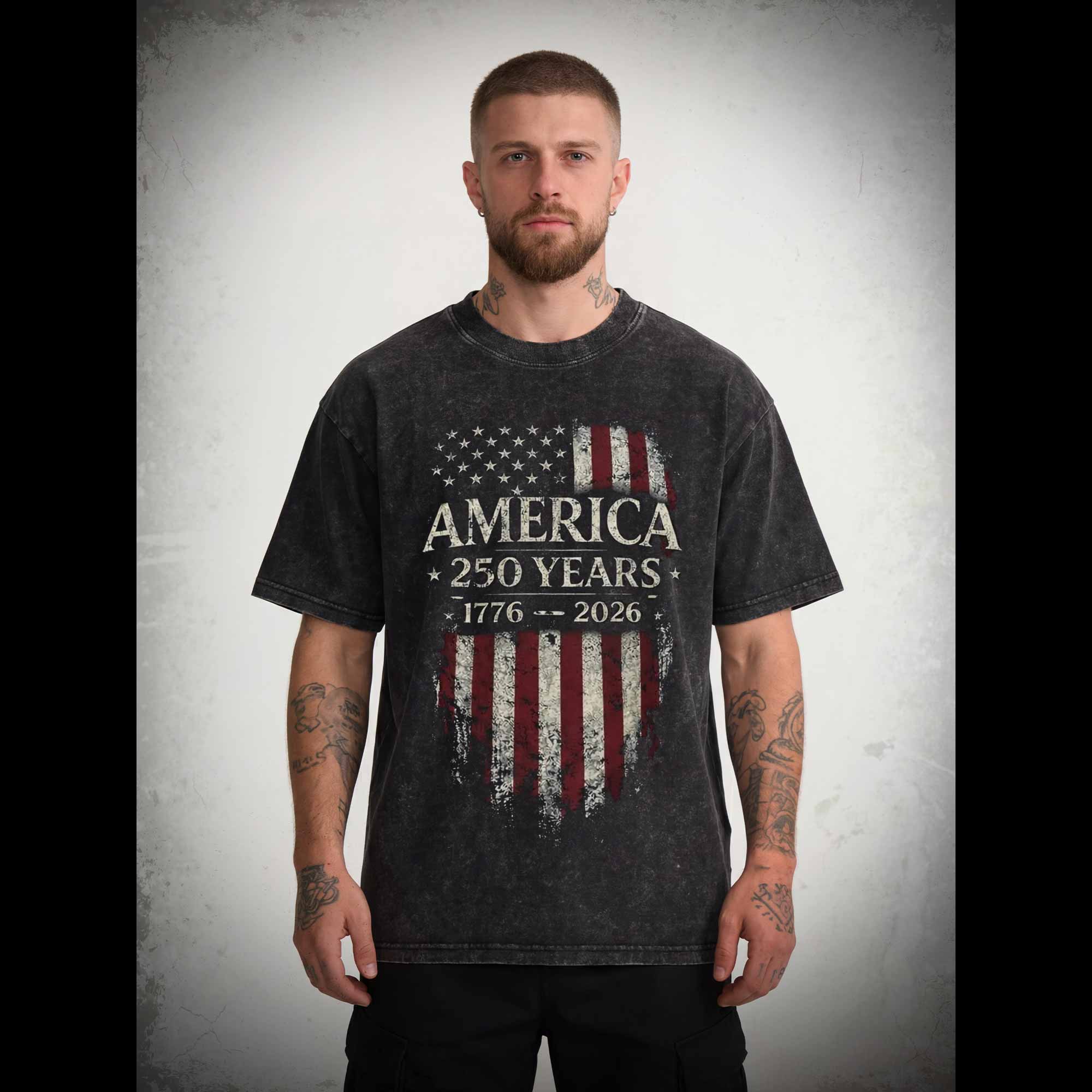 Flag Washed T-shirt