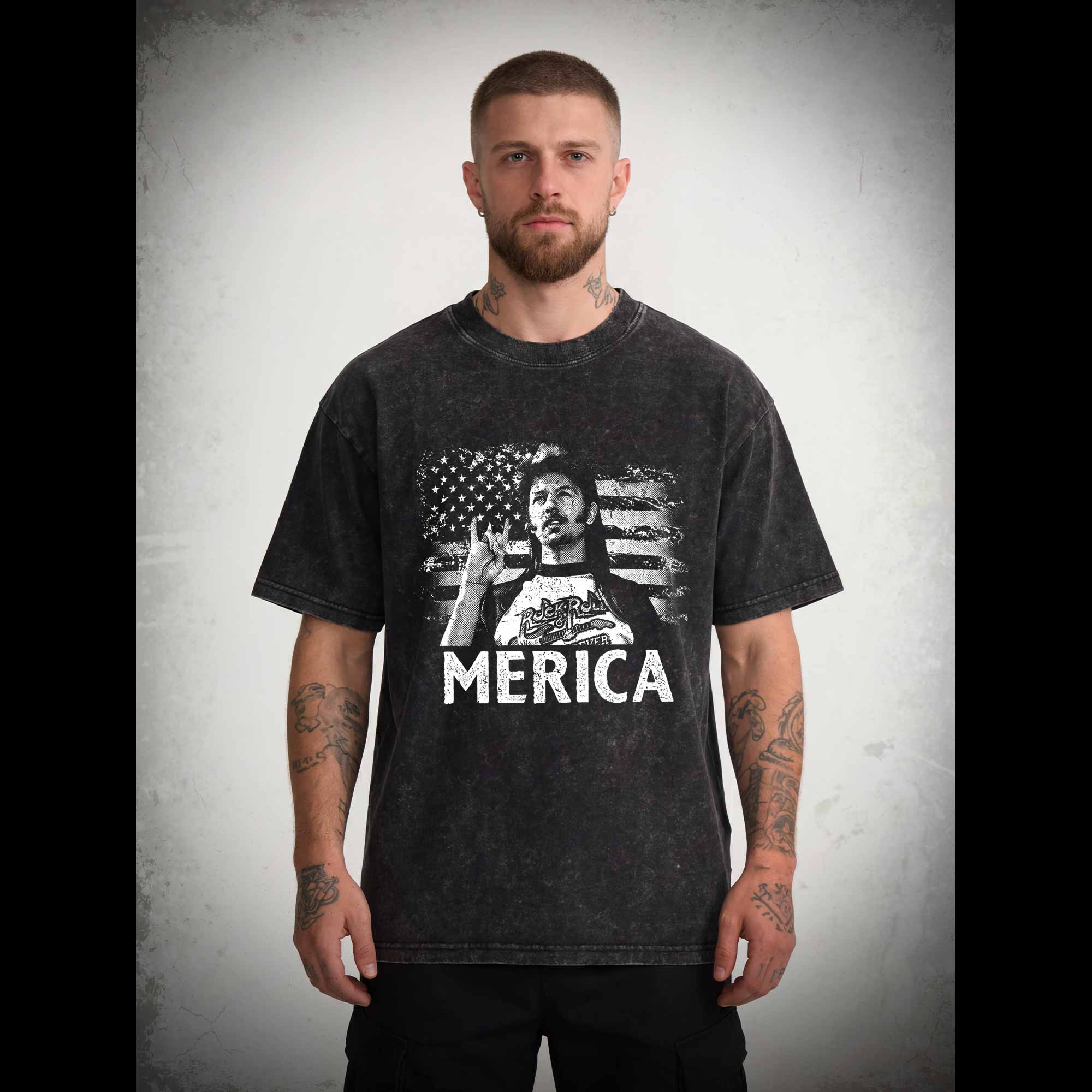 Merica Washed T-shirt