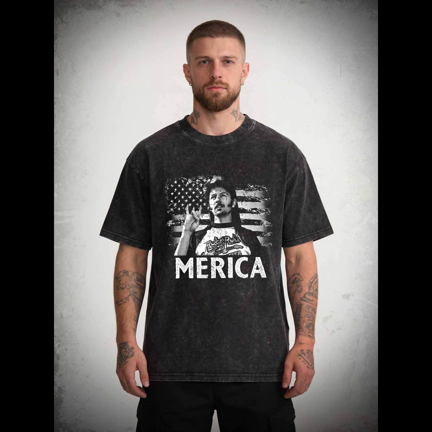 Merica Washed T-shirt