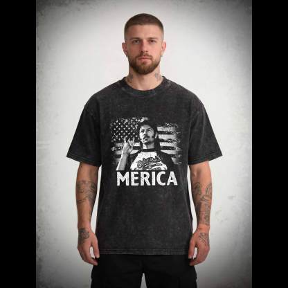 Merica Washed T-shirt