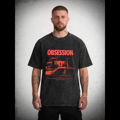 Ob·ses·sion Washed T-shirt