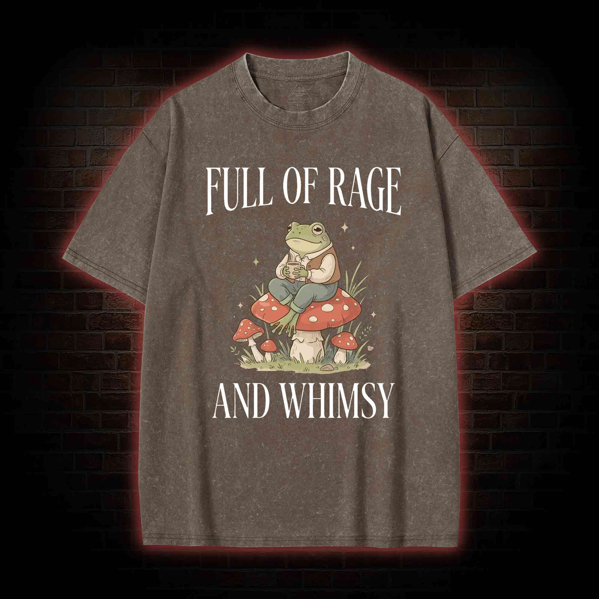 Full of Rage and Whimsy Washed T-shirt