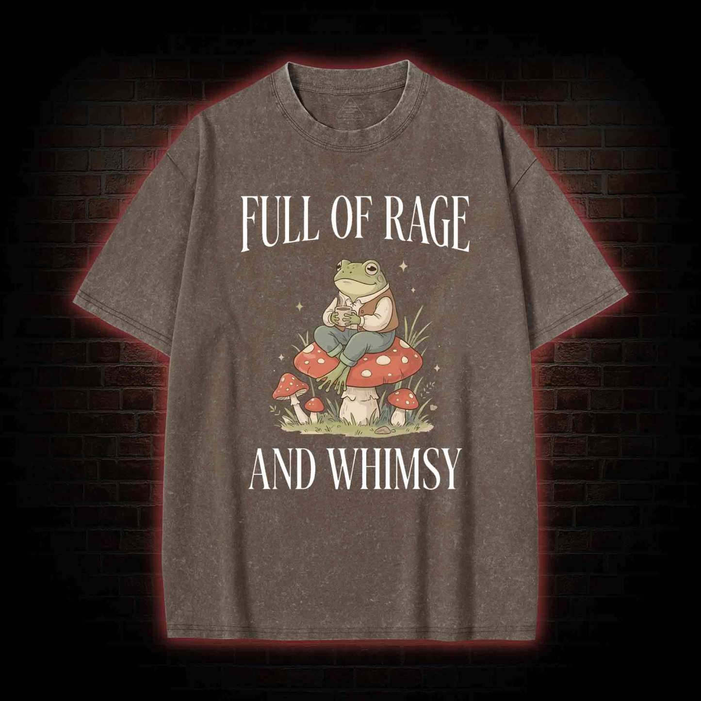 Full of Rage and Whimsy Washed T-shirt