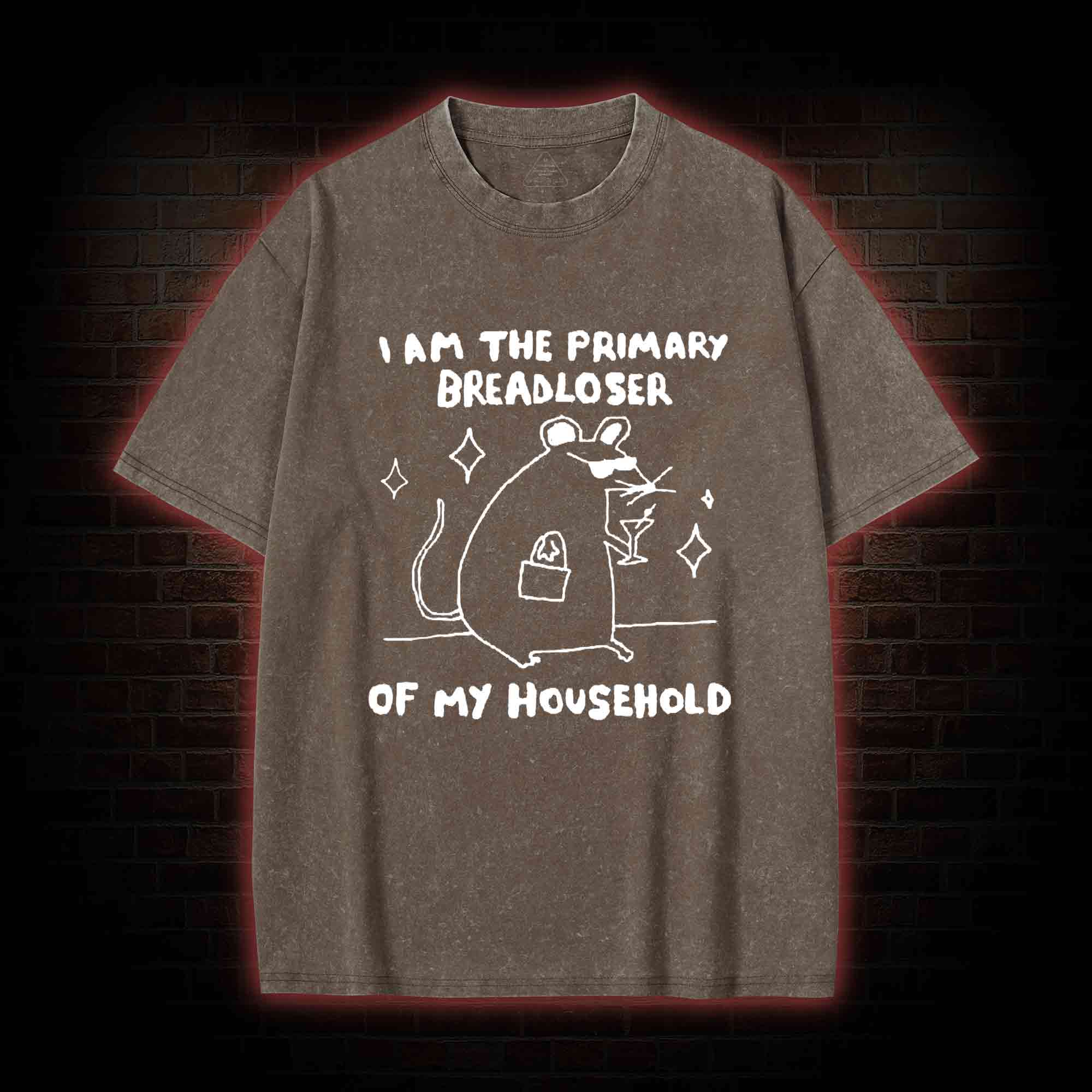 I am the Primary Beradloser Washed T-shirt