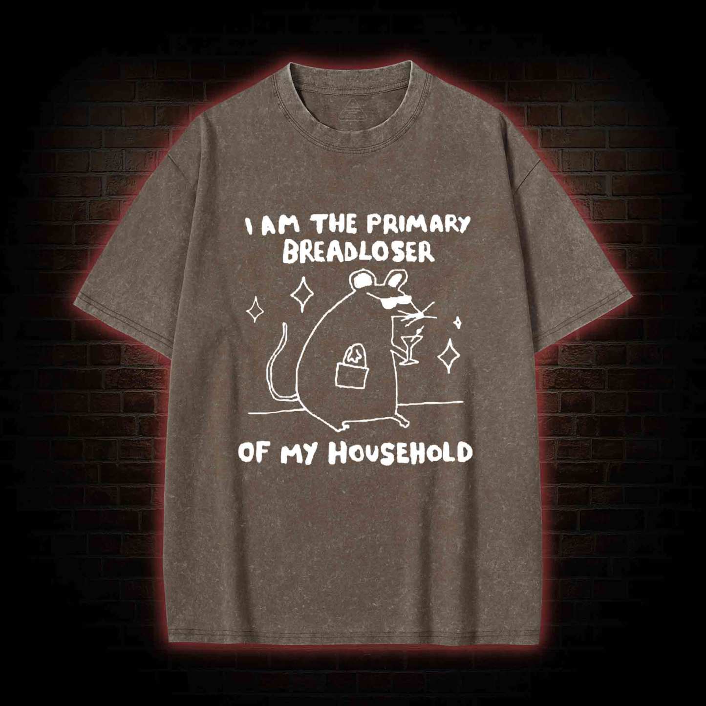 I am the Primary Beradloser Washed T-shirt