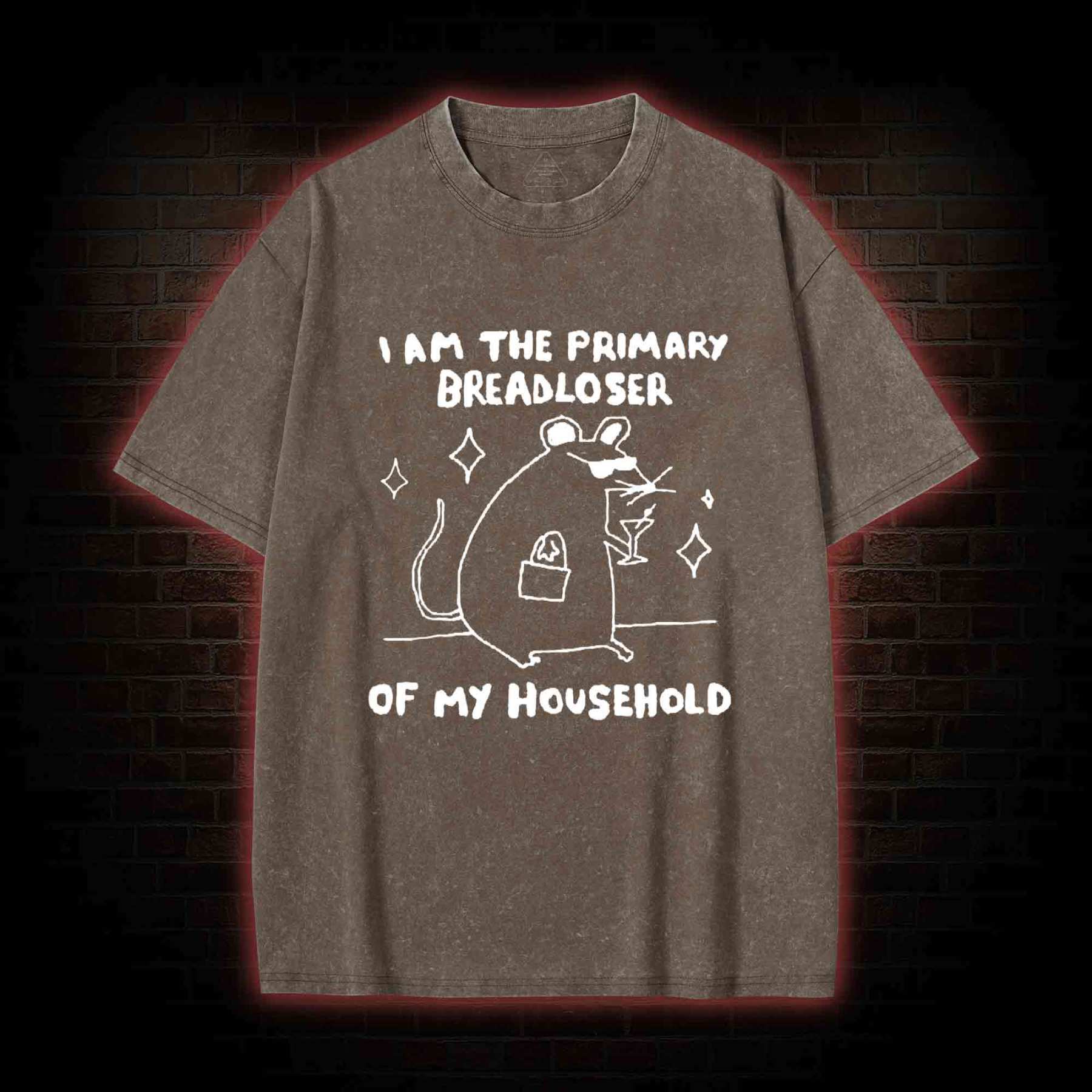 I am the Primary Beradloser Washed T-shirt