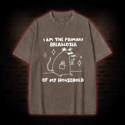 I am the Primary Beradloser Washed T-shirt