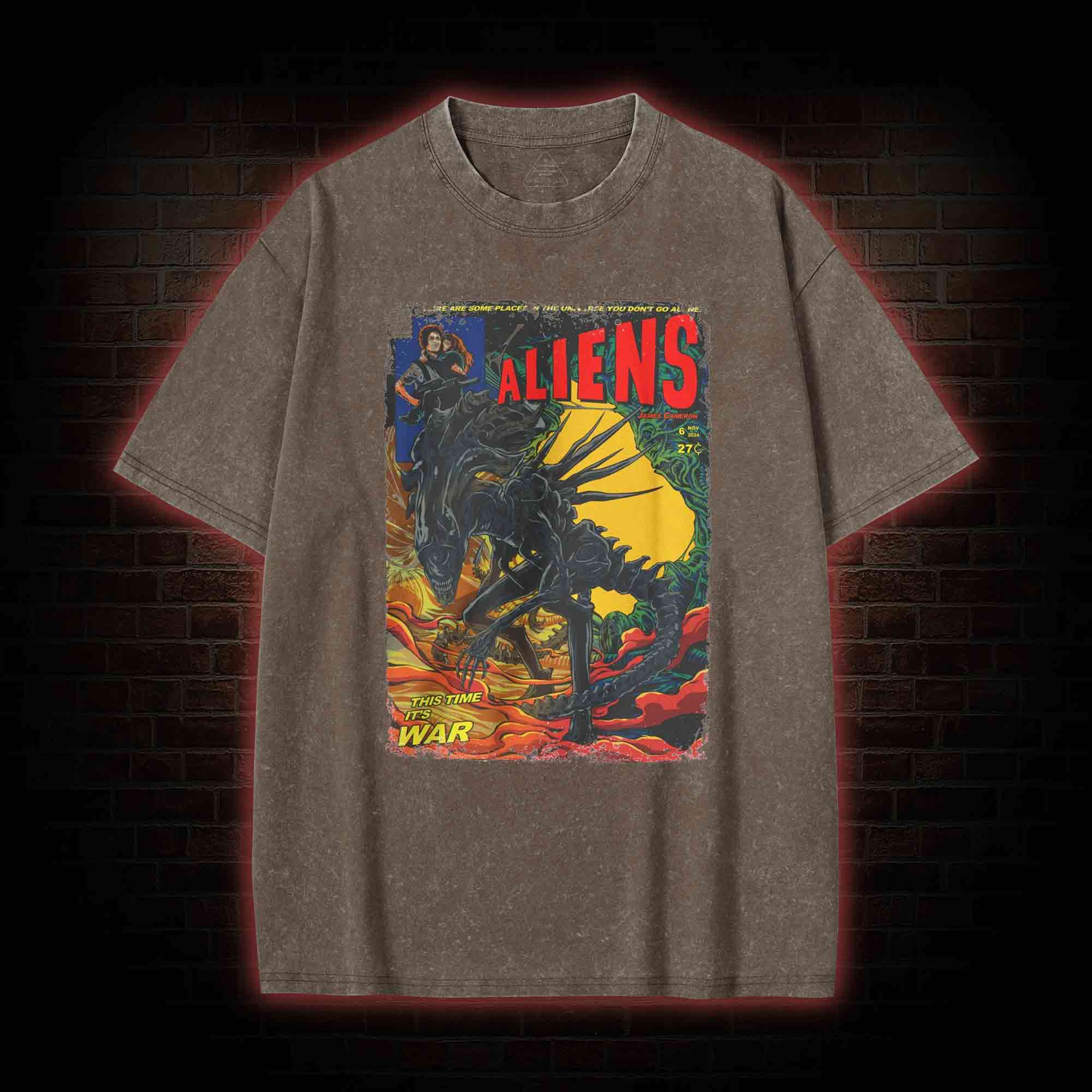 This Time it's War Washed T-shirt