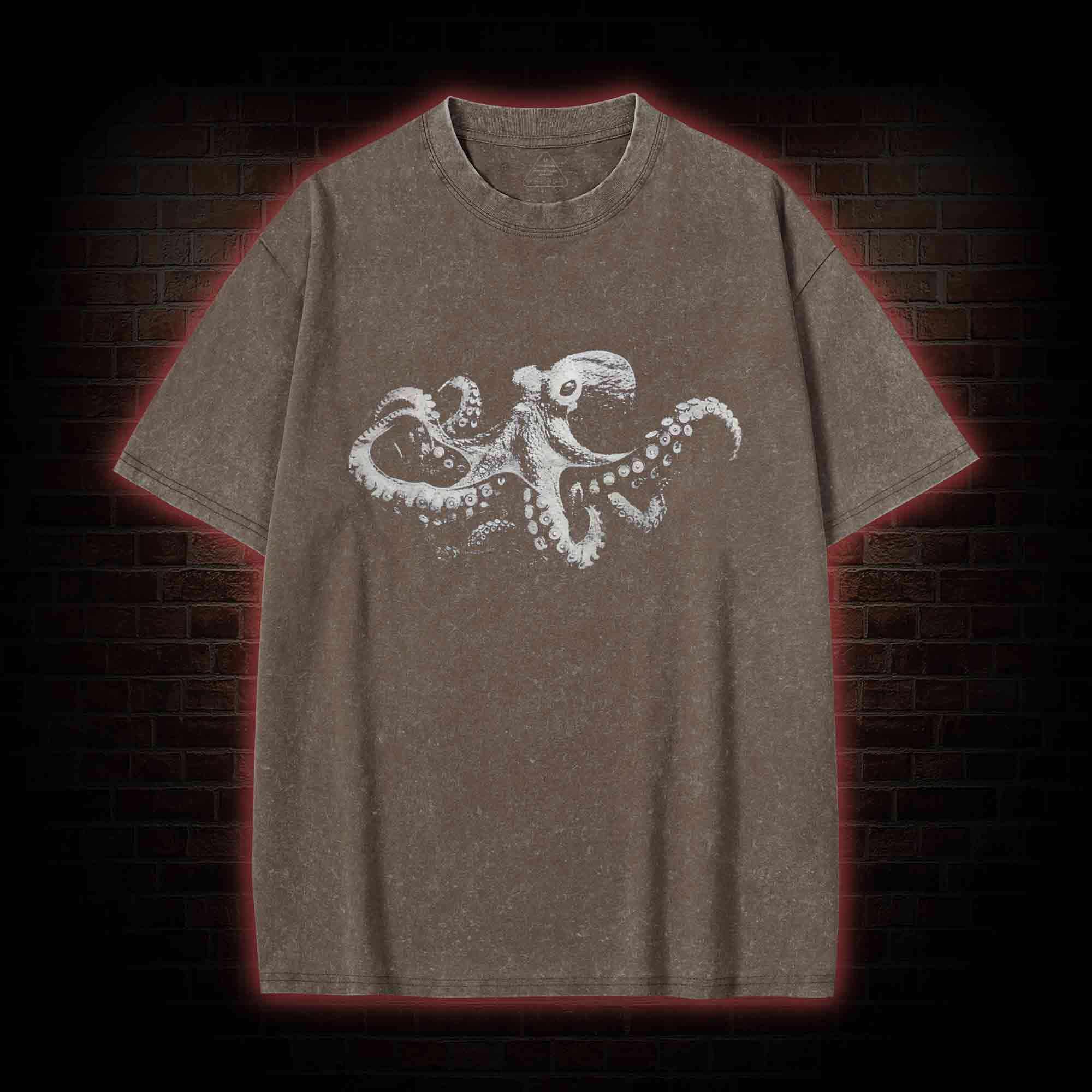 Octopus Washed T-shirt