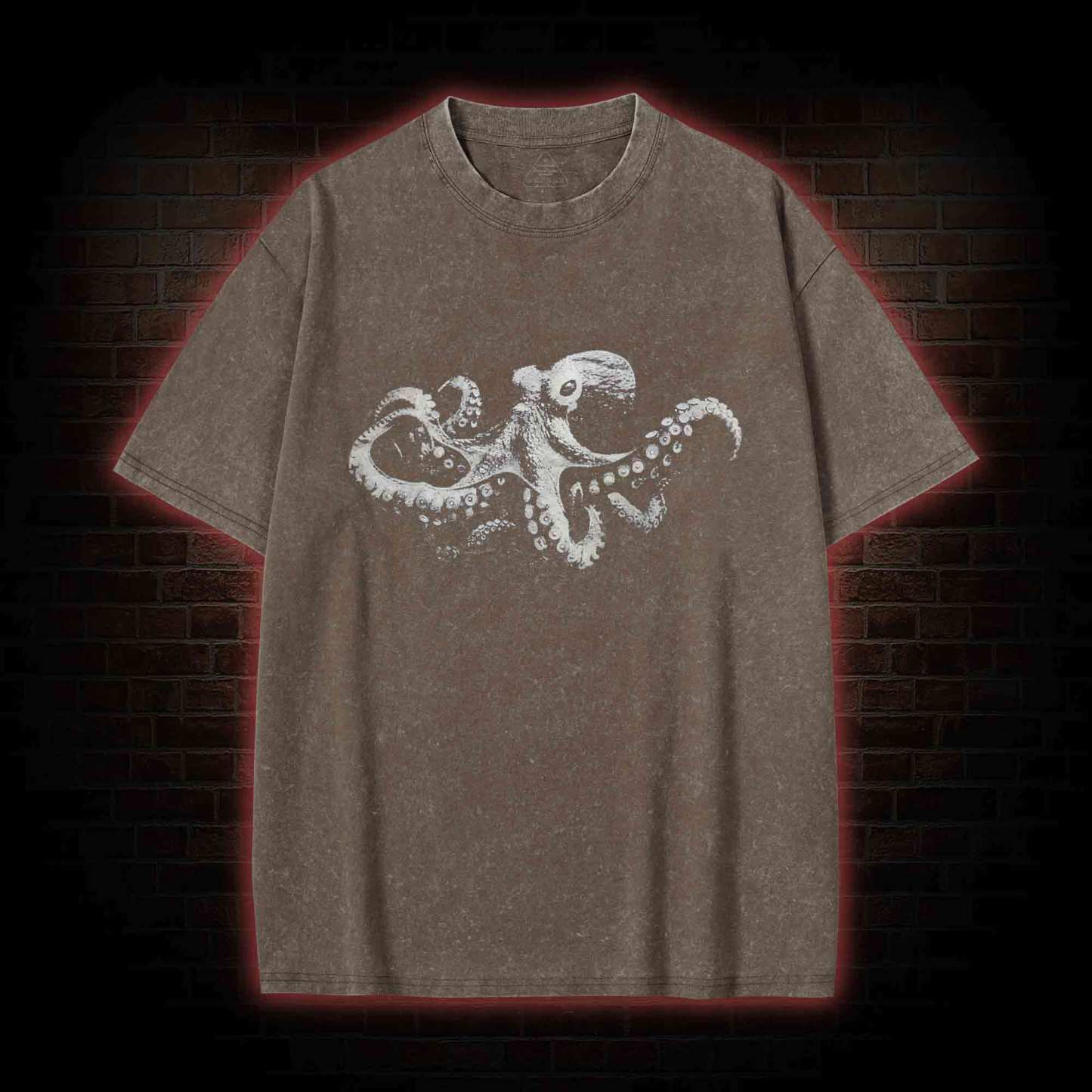 Octopus Washed T-shirt