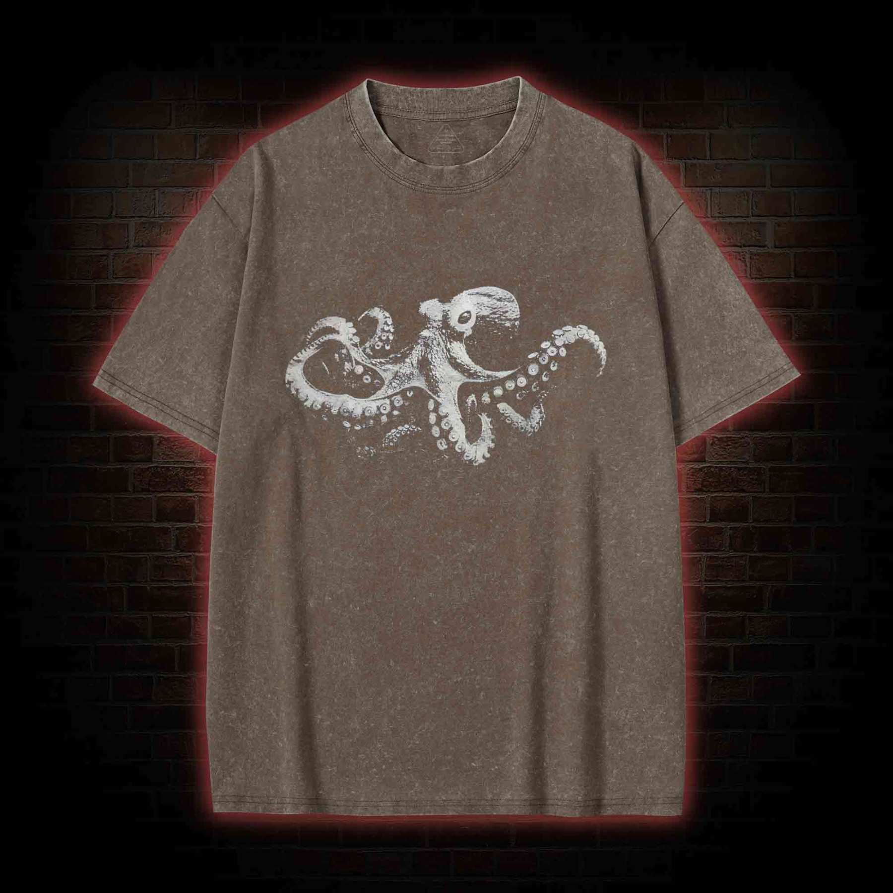 Octopus Washed T-shirt