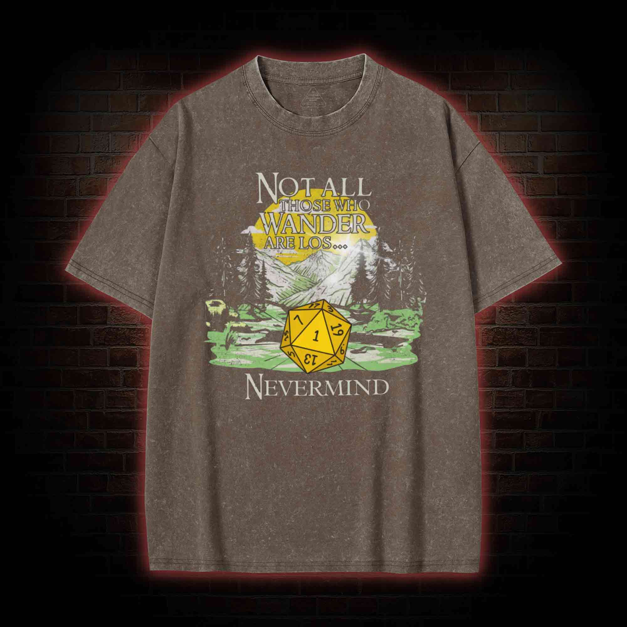 Nevermind Washed T-shirt