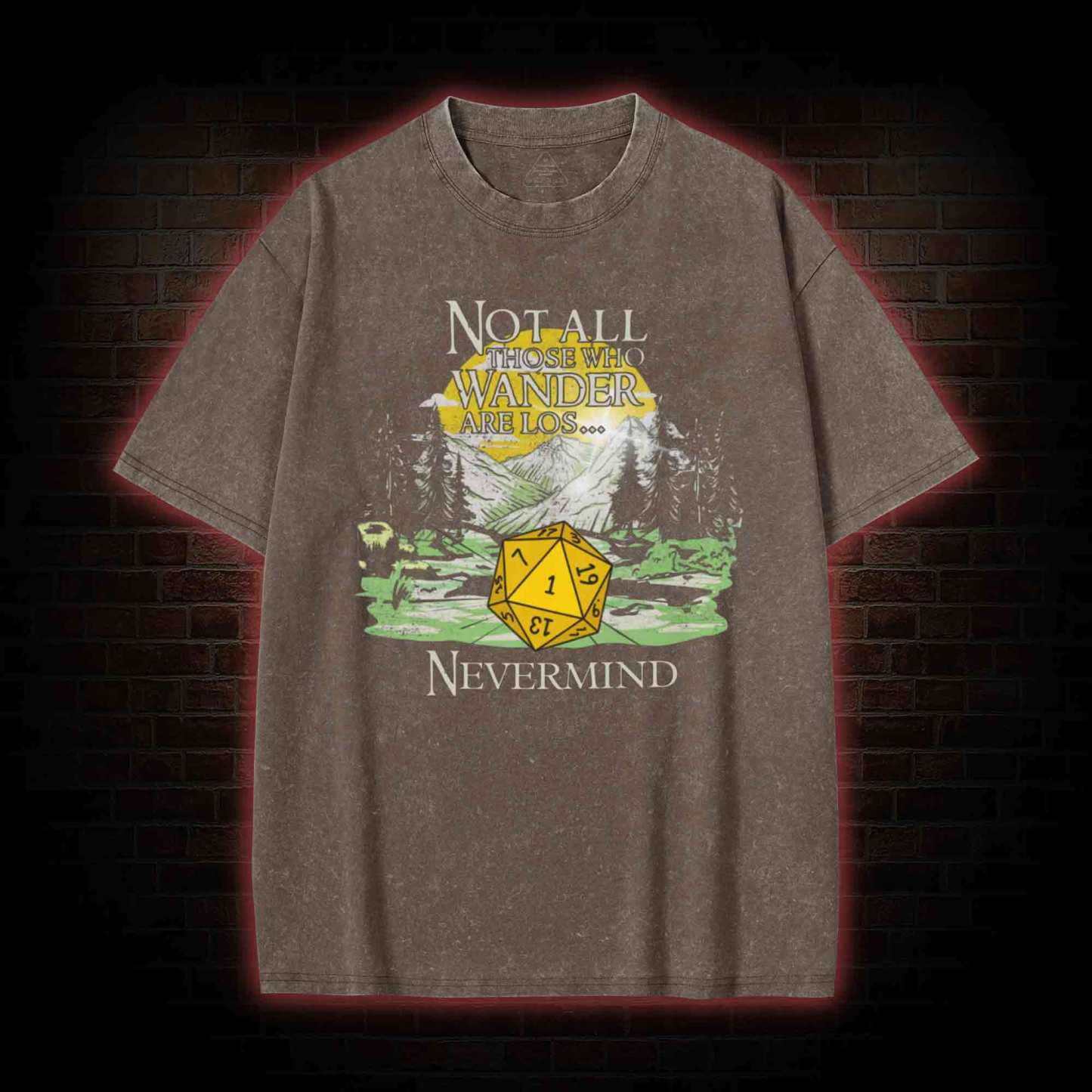 Nevermind Washed T-shirt