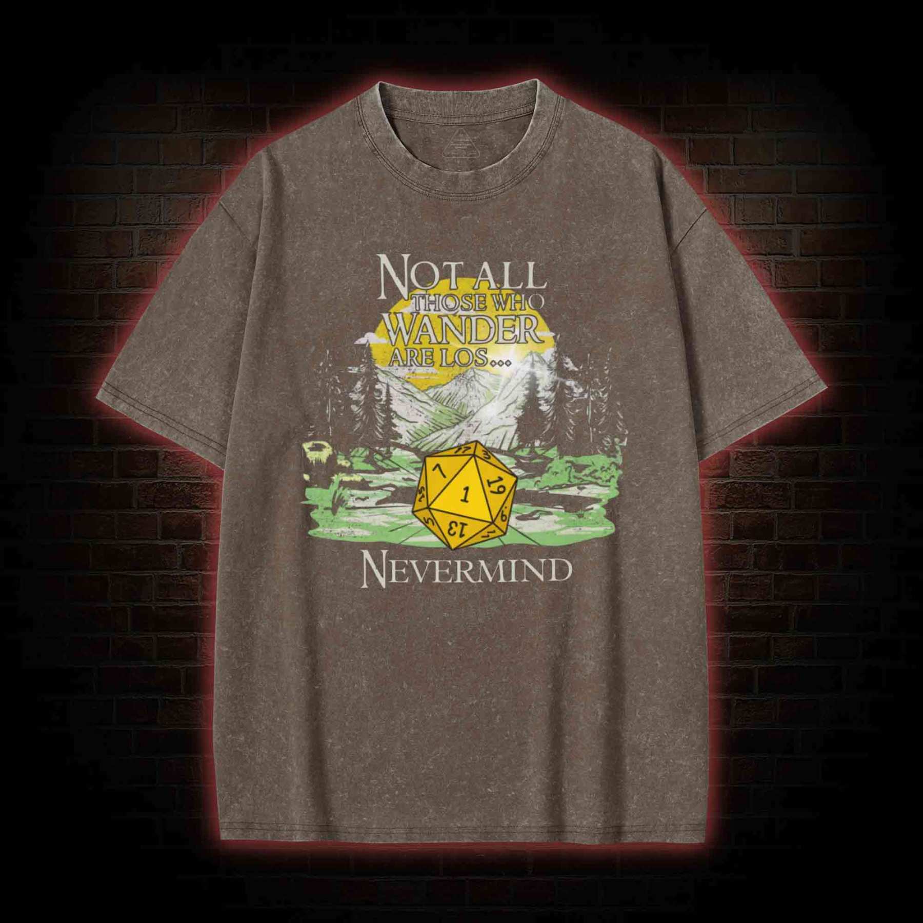Nevermind Washed T-shirt