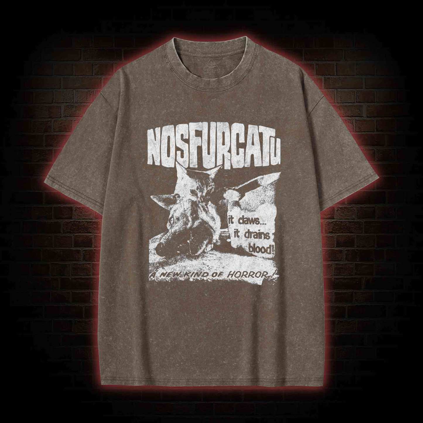 Nosfurcatu Washed T-shirt