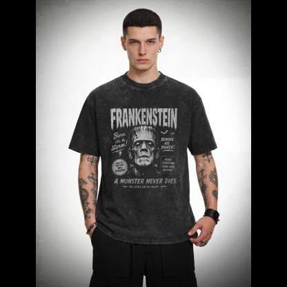 Born in a Storm Washed T-shirt