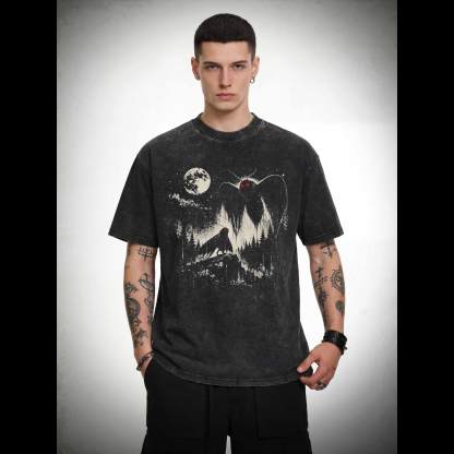 Mothman Washed T-shirt