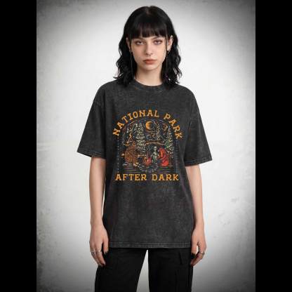 National Park After Dark Washed T-shirt