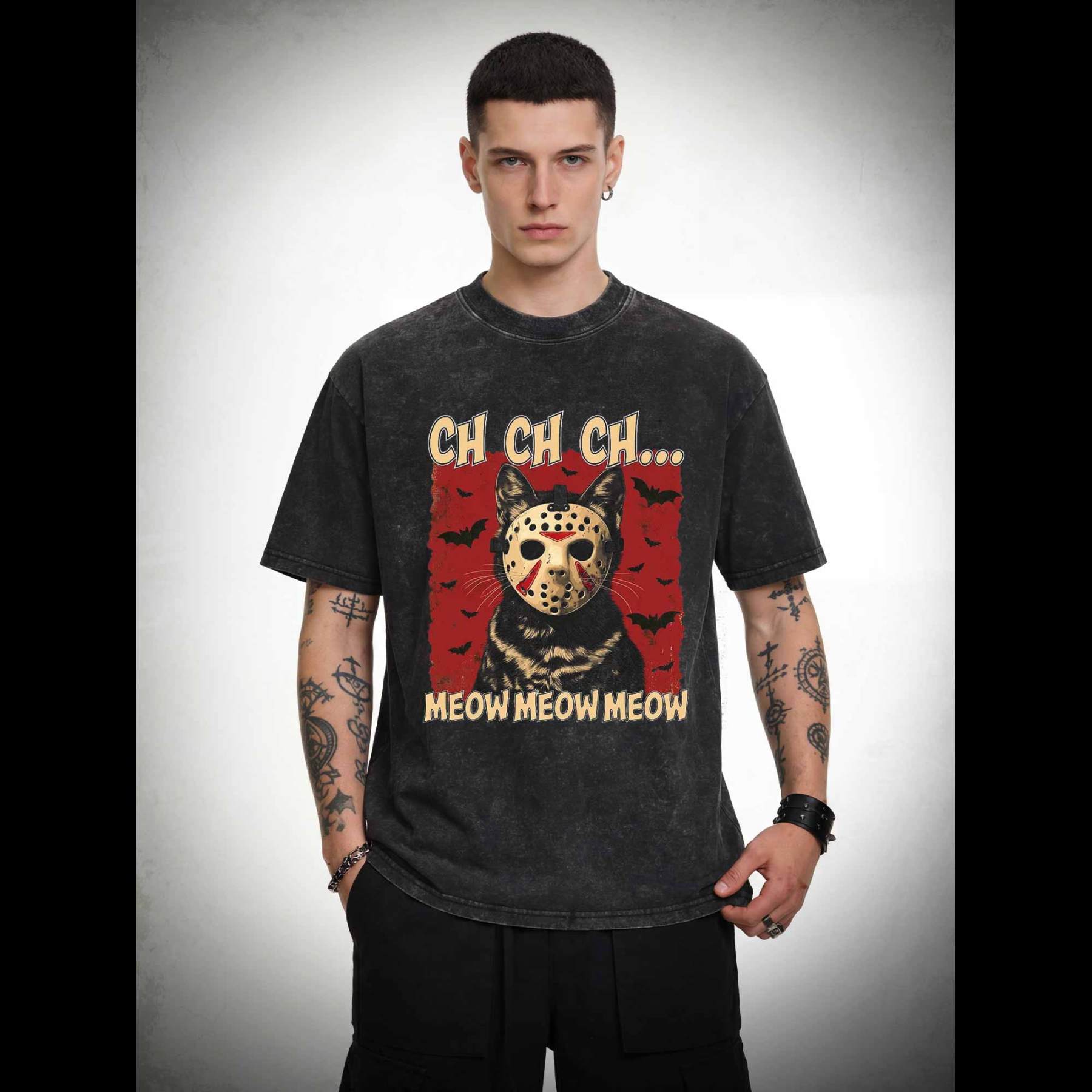 Ch Ch Ch Washed T-shirt